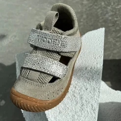 WODEN Tristan Sandal Pearl - Silver Mink SilverMink Sale