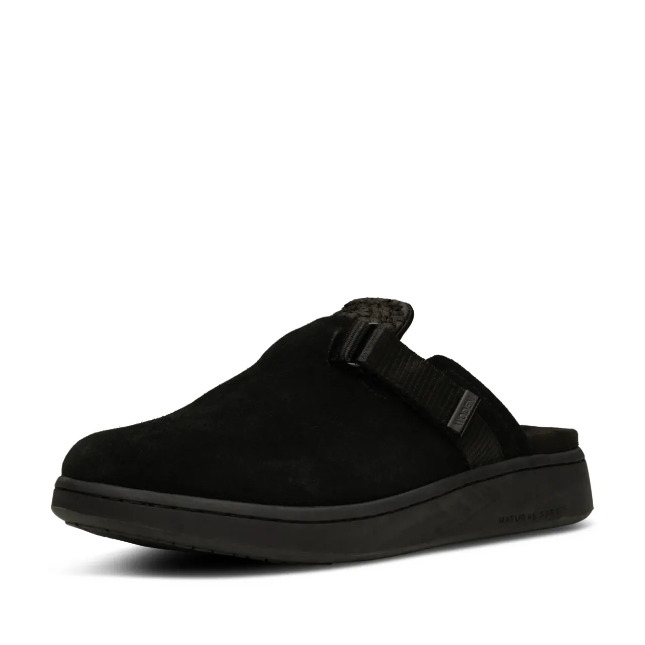 WODEN Vega Clog Suede - Black Sale