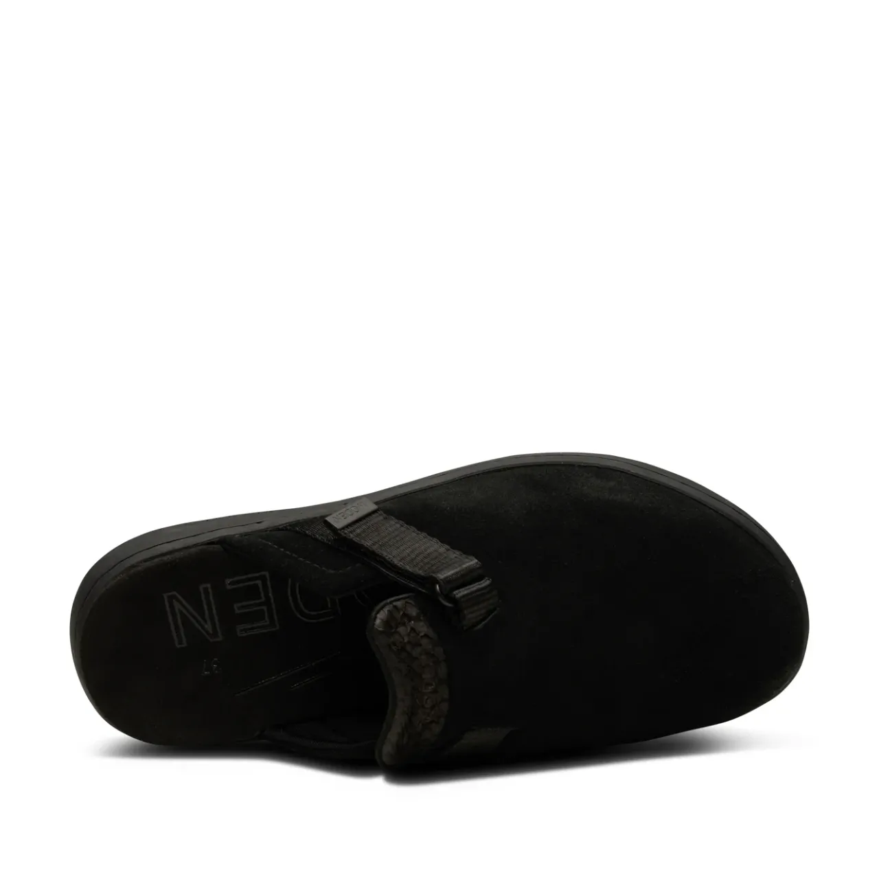 WODEN Vega Clog Suede - Black Sale