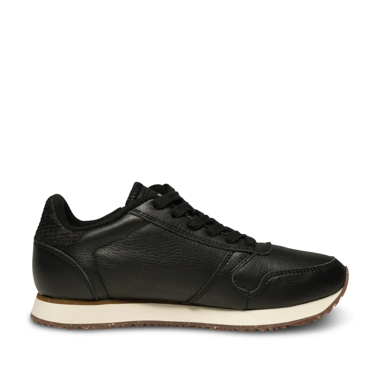 WODEN Ydun Leather Zipper - Black Online