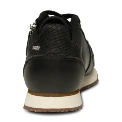WODEN Ydun Leather Zipper - Black Online