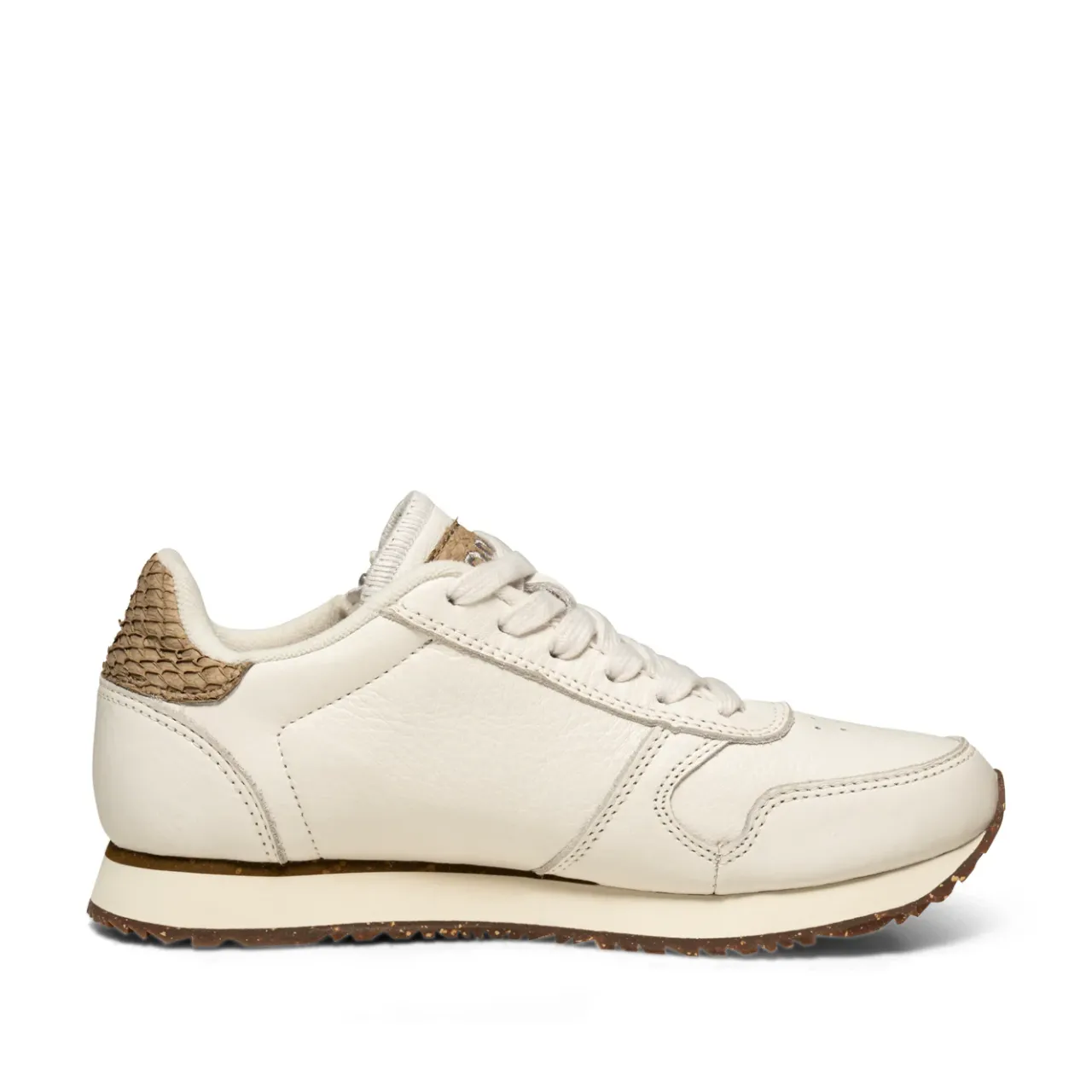 WODEN Ydun Leather Zipper - Blanc de Blanc BlancdeBlanc Fashion