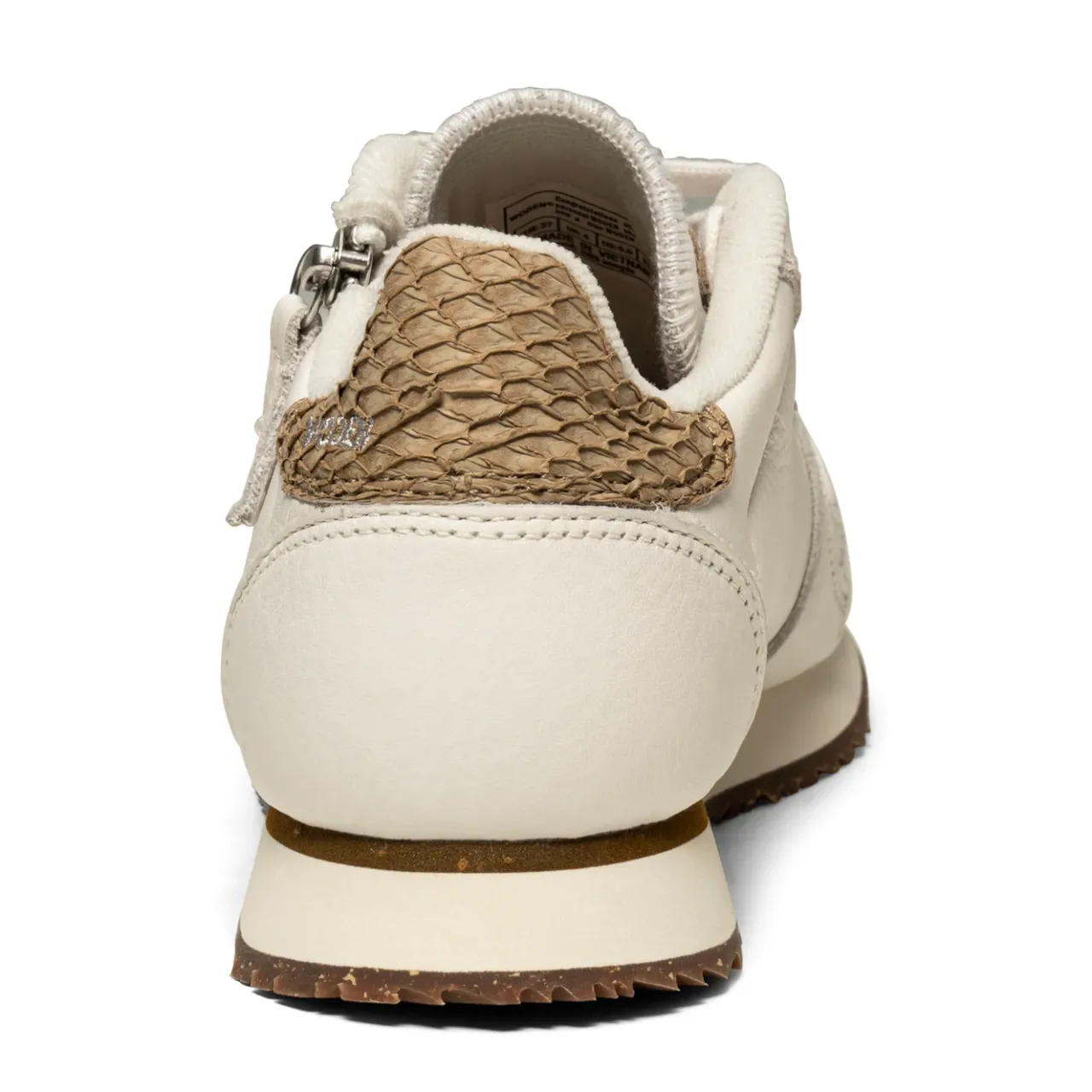 WODEN Ydun Leather Zipper - Blanc de Blanc BlancdeBlanc Fashion