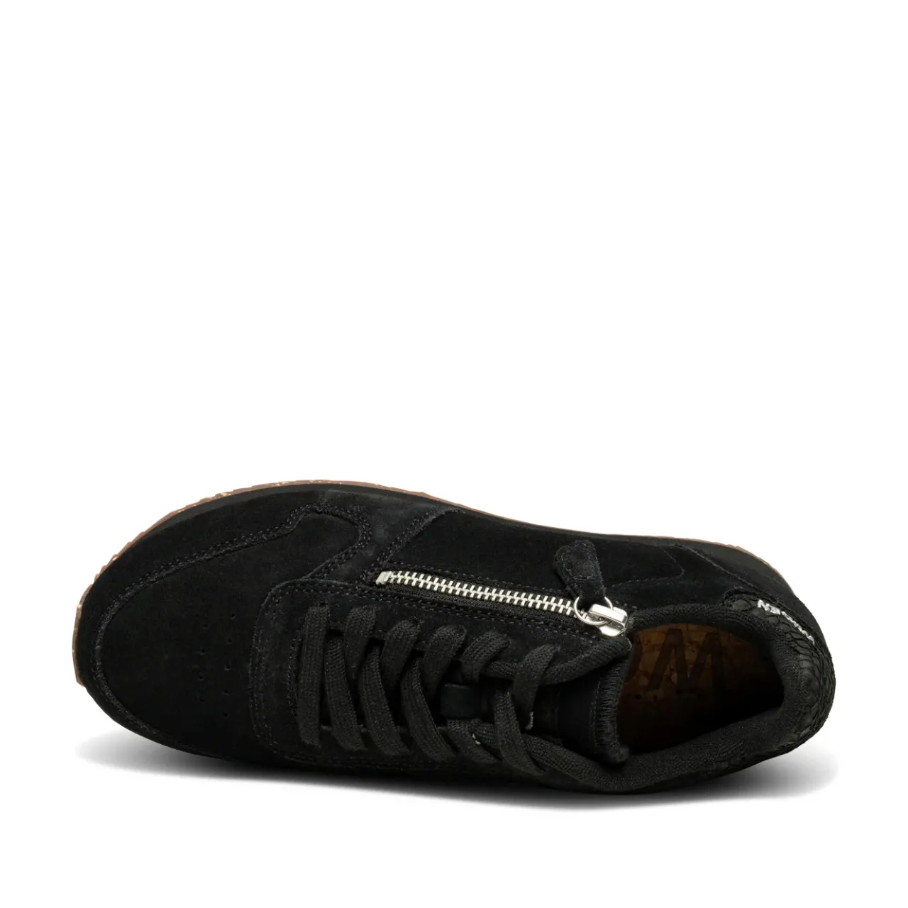 WODEN Ydun Suede Zipper - Black Sale